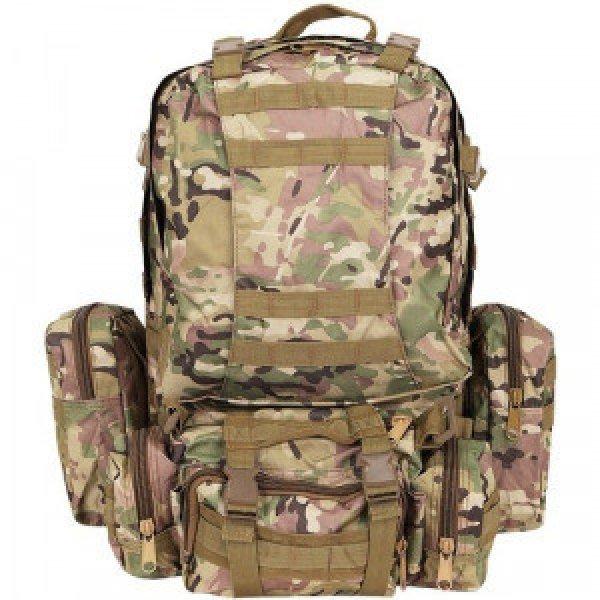 Katonai hátizsák, 2 kamrával, 45 L, terepszínű