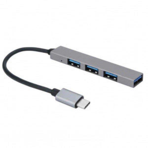 Átalakító Type C- 4 USB