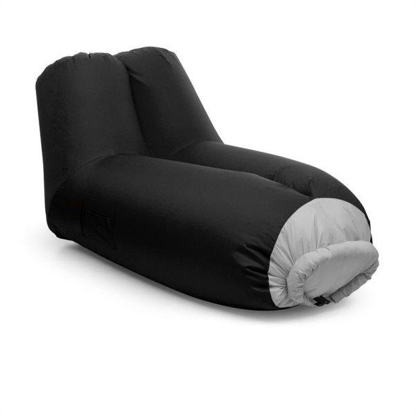 Blumfeldt AIRLOUNGE, felfújható ülőke, 90x80x150cm, hátizsák, mosható,
poliészter, fekete