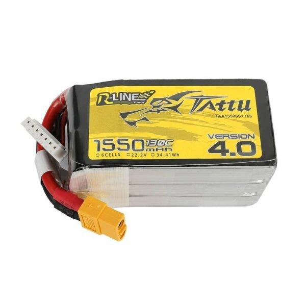 Tattu R-Line 4.0 1550mAh 22.2V 130C 6S1P XT60 akkumulátor