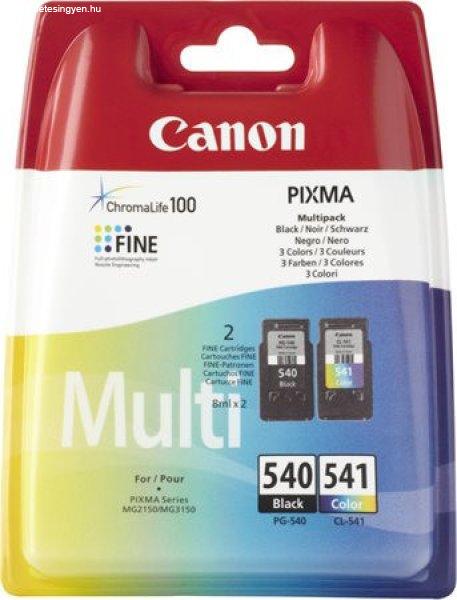 CL-541/PG-540 Tintapatron multipack Pixma MG2150, 3150 nyomtatókhoz,CANON, b+c,
2*180 oldal