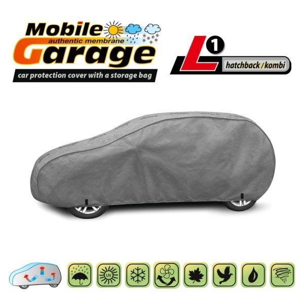 Autóhuzat Mobile Garázs L1 Hatchback/Kombi, Hossz: 405-430 Cm Kegel