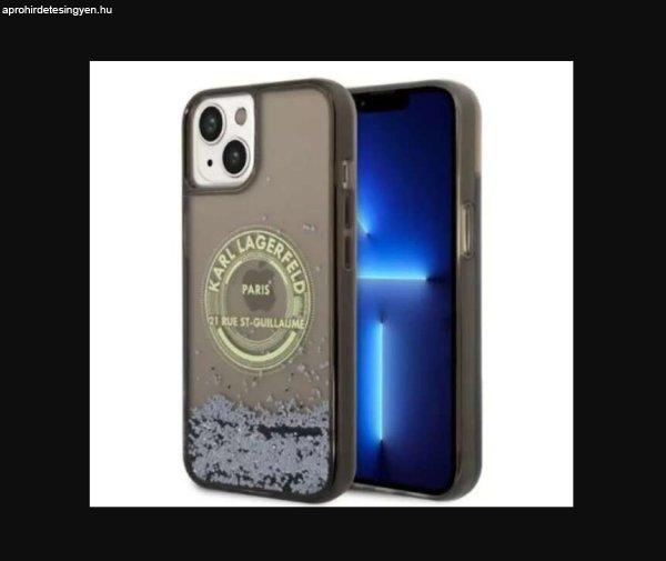Karl Lagerfeld Apple iPhone 14 Hátlapvédő Tok - Fekete