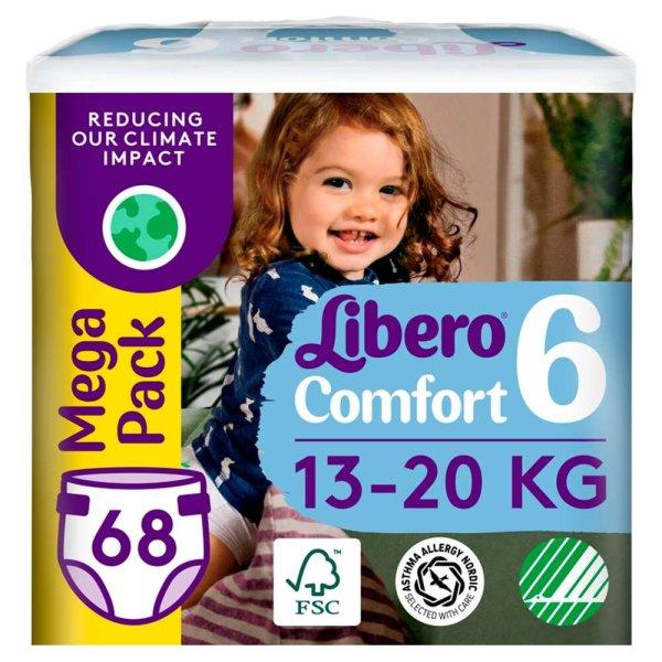 Libero Comfort Mega Pack Nadrágpelenka 13-20kg Junior 6 (68db)
