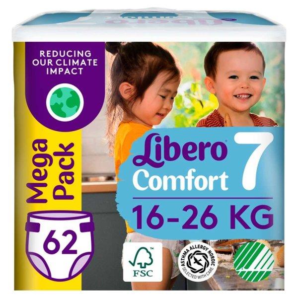 Libero Comfort Mega Pack Nadrágpelenka 16-26kg XL 7 (62db)