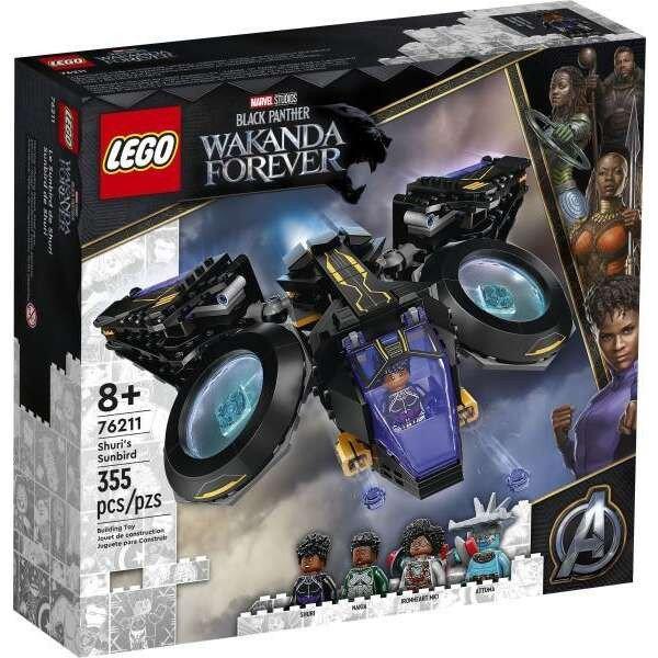 LEGO Marvel Fekete Párduc Mindörökké Wakanda - Shuri madara (76211)