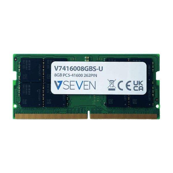 V7 V7416008GBS memóriamodul 8 GB 1 x 8 GB DDR5 5200 MHz (V7416008GBS)