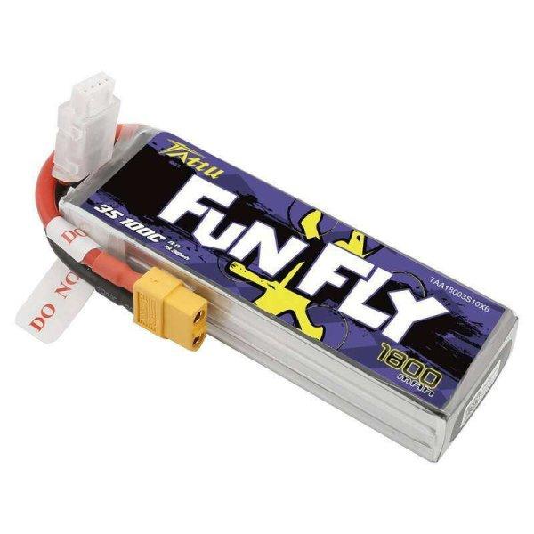 Tattu Funfly 1800mAh 11.1V 100C 3S1P XT60 akkumulátor