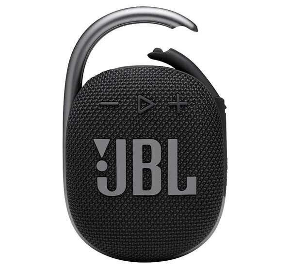 JBL CLIP4 bluetooth hordozható hangszóró (v5.1, 1050mAh belső akku, 5W,
IPX67 vízálló) FEKETE