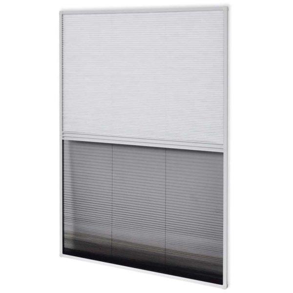Pliszé ablak szúnyogháló árnyékolóval alumíniumból 80 x 120 cm