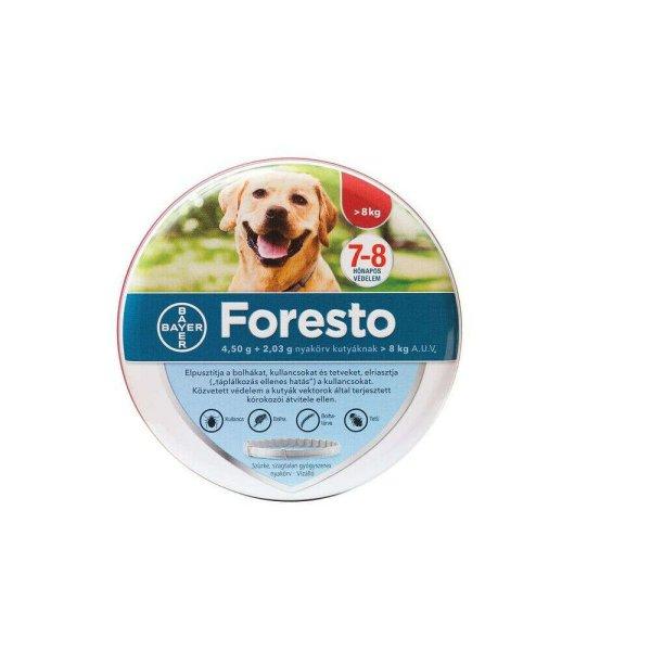 Foresto kullancs- és bolhanyakörv nagytestű kutyáknak 70 cm