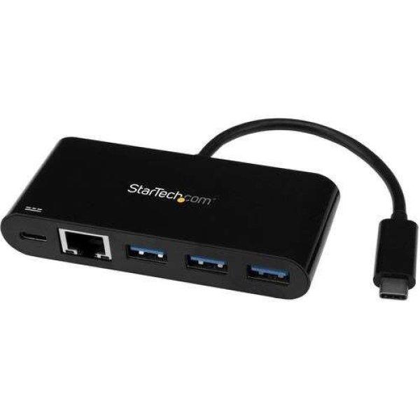 StarTech.com 4 portos USB/Ethernet Combo HUB USB Type C (US1GC303APD)
(US1GC303APD)