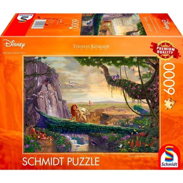 Schmidt Disney Dreams Collection - The Lion King, Return to Pride Rock - 6000
darabos Puzzle (57396)