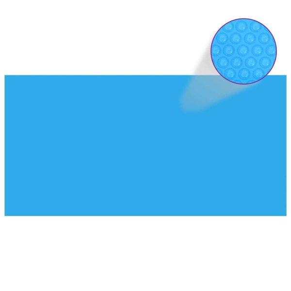 vidaXL Négyszögletes medence takaró fólia 732 x 366 cm-es PE kék