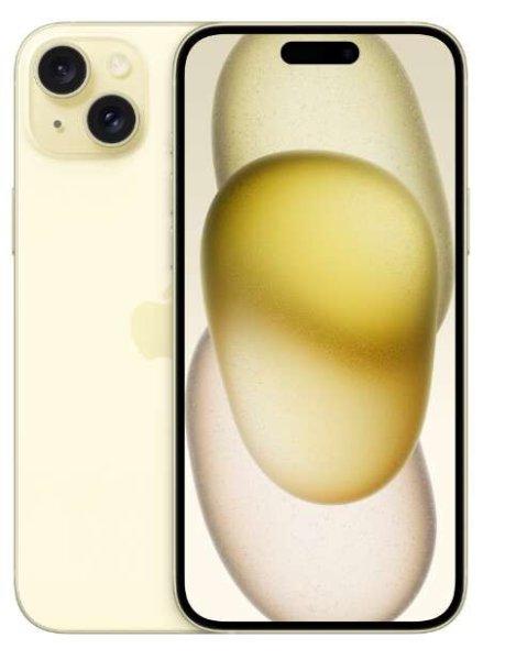 Apple iPhone 15 Plus 128GB 6GB RAM Mobiltelefon, Yellow