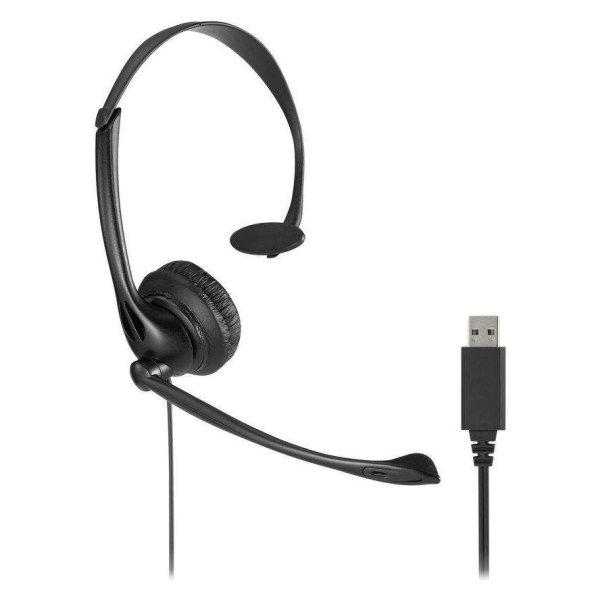 Kensington K80100WW fejhallgató és headset Vezetékes Fejpánt Iroda/telefonos
ügyfélközpont USB A típus Fekete (K80100WW)
