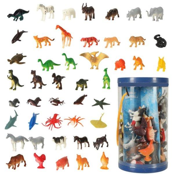 Állat figurák mix készlet - 48 különböző
figura, négy állatcsoporttal (BBI-5844)