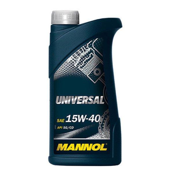 Mannol, Motorolaj Universal,15W-40, 1L