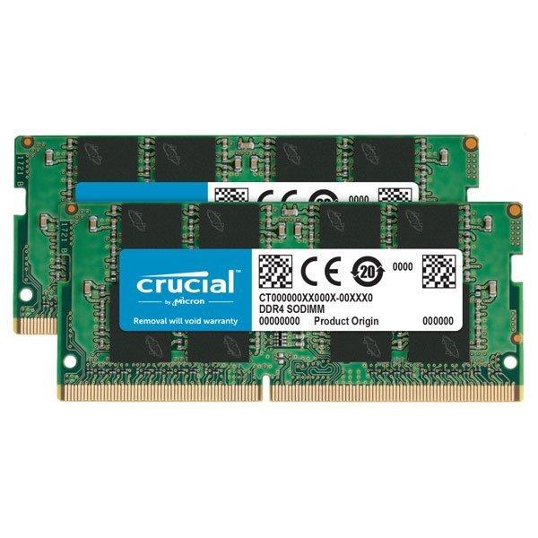 Crucial 32 GB SODIMM DDR4 3200 CL22 memóriakészlet