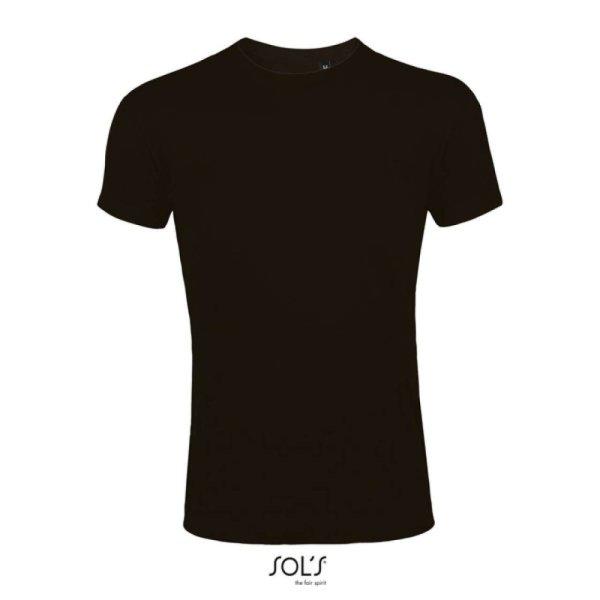 IMPERIAL keskeny szabású rövid ujjú férfi póló, SOL'S SO00580, Deep
Black-XL