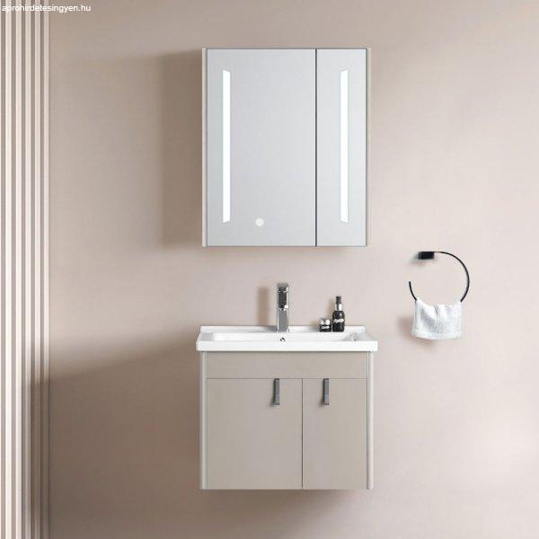 Selora fürdőszobabútor szett mosdókagylóval + LED világítással - 60 cm
(6226D)