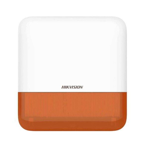Hikvision DS-PS1-E-WE Vezeték nélküli sziréna AX Pro központokhoz -
Narancssárga